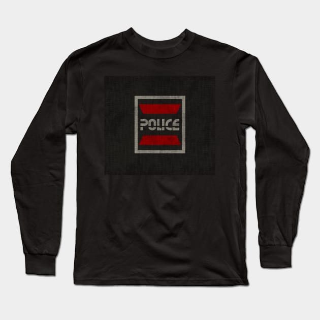 Bricks 14 - Space Police Long Sleeve T-Shirt by Cleobule